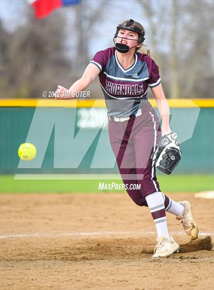 Thumbnail 3 in Lexington vs Thorndale (Brenham Tournament) photogallery.