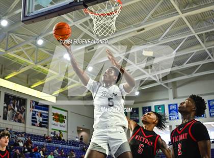 Thumbnail 1 in Victory Christian Academy vs. Riviera Prep (City of Palms Classic) photogallery.