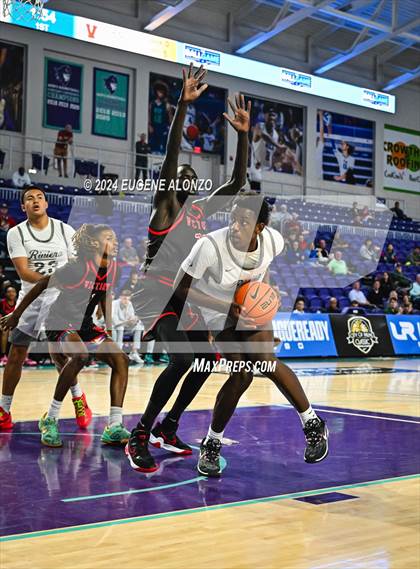 Thumbnail 1 in Victory Christian Academy vs. Riviera Prep (City of Palms Classic) photogallery.