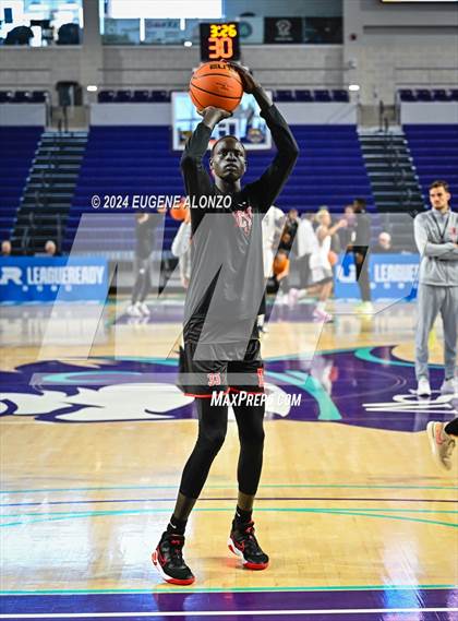 Thumbnail 2 in Victory Christian Academy vs. Riviera Prep (City of Palms Classic) photogallery.