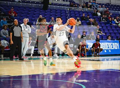 Thumbnail 1 in Victory Christian Academy vs. Riviera Prep (City of Palms Classic) photogallery.