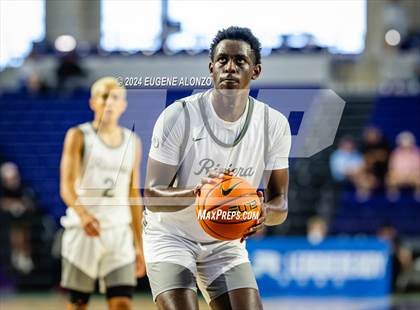 Thumbnail 1 in Victory Christian Academy vs. Riviera Prep (City of Palms Classic) photogallery.