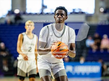 Thumbnail 2 in Victory Christian Academy vs. Riviera Prep (City of Palms Classic) photogallery.