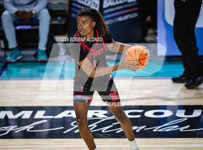 Thumbnail 2 in Victory Christian Academy vs. Riviera Prep (City of Palms Classic) photogallery.