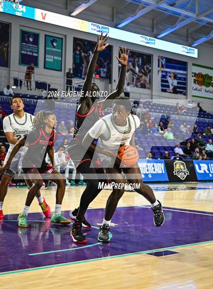 Thumbnail 3 in Victory Christian Academy vs. Riviera Prep (City of Palms Classic) photogallery.