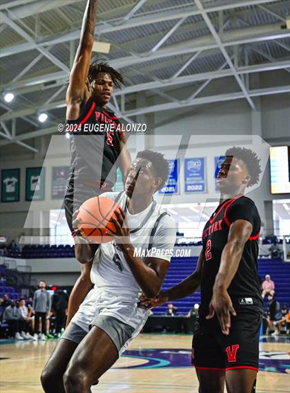 Thumbnail 3 in Victory Christian Academy vs. Riviera Prep (City of Palms Classic) photogallery.