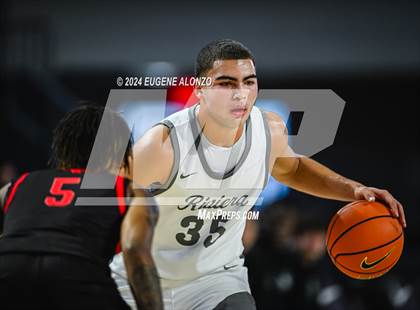 Thumbnail 1 in Victory Christian Academy vs. Riviera Prep (City of Palms Classic) photogallery.