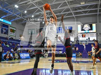 Thumbnail 2 in Victory Christian Academy vs. Riviera Prep (City of Palms Classic) photogallery.