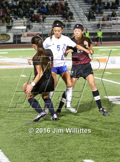 Thumbnail 3 in Hamilton @ Xavier College Prep (AIA D1 Semifinal)  photogallery.