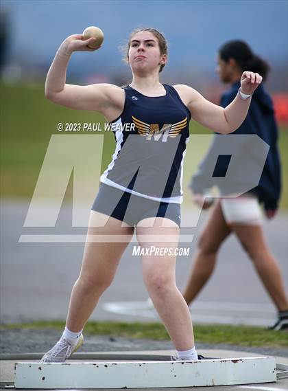 Thumbnail 1 in Montoursville @ Danville (girls events) photogallery.