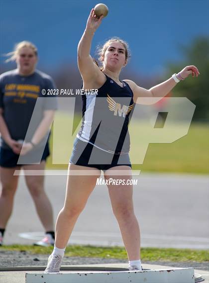 Thumbnail 1 in Montoursville @ Danville (girls events) photogallery.