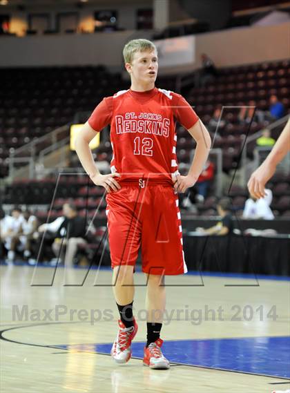 Thumbnail 2 in St. Johns vs. Arizona Lutheran Academy (AIA D4 Semifinal) photogallery.