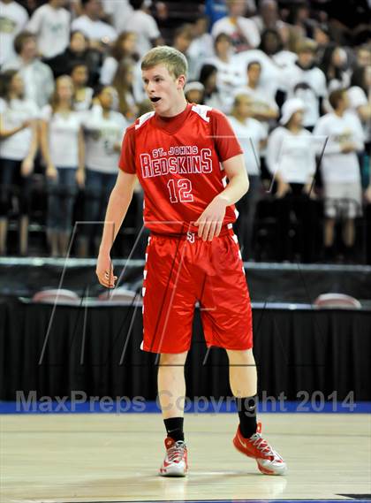 Thumbnail 2 in St. Johns vs. Arizona Lutheran Academy (AIA D4 Semifinal) photogallery.