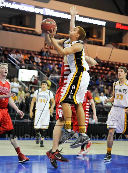 Thumbnail 1 in St. Johns vs. Arizona Lutheran Academy (AIA D4 Semifinal) photogallery.