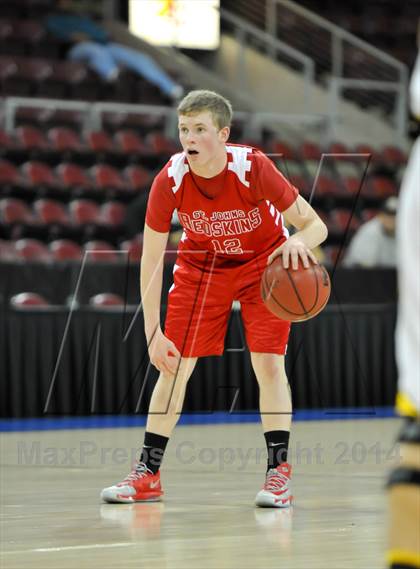Thumbnail 2 in St. Johns vs. Arizona Lutheran Academy (AIA D4 Semifinal) photogallery.