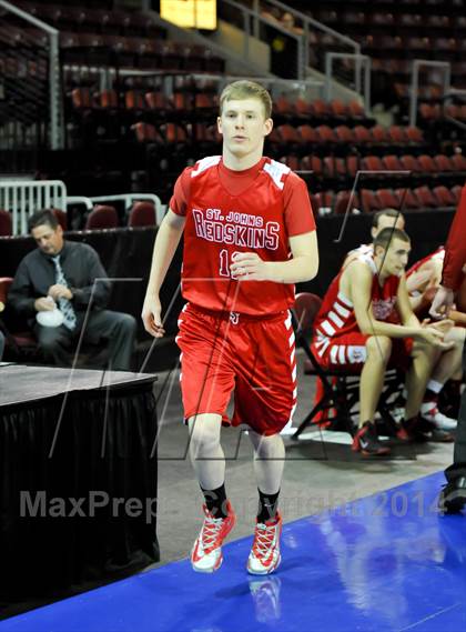 Thumbnail 2 in St. Johns vs. Arizona Lutheran Academy (AIA D4 Semifinal) photogallery.