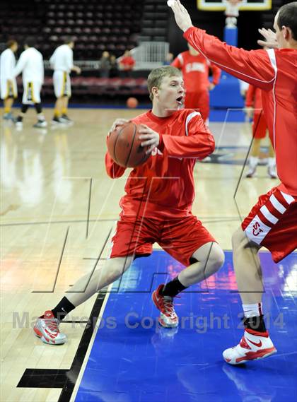 Thumbnail 1 in St. Johns vs. Arizona Lutheran Academy (AIA D4 Semifinal) photogallery.