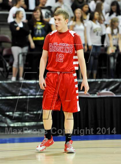 Thumbnail 2 in St. Johns vs. Arizona Lutheran Academy (AIA D4 Semifinal) photogallery.