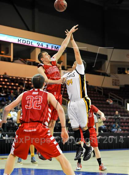 Thumbnail 3 in St. Johns vs. Arizona Lutheran Academy (AIA D4 Semifinal) photogallery.
