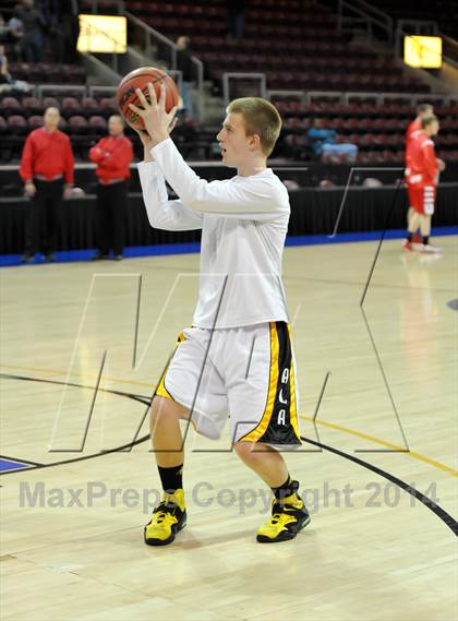 Thumbnail 1 in St. Johns vs. Arizona Lutheran Academy (AIA D4 Semifinal) photogallery.
