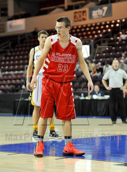 Thumbnail 3 in St. Johns vs. Arizona Lutheran Academy (AIA D4 Semifinal) photogallery.