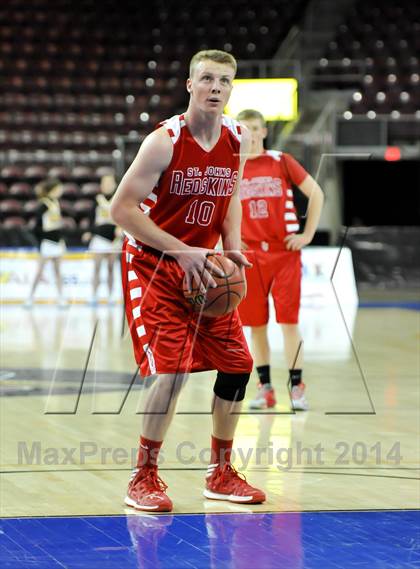 Thumbnail 2 in St. Johns vs. Arizona Lutheran Academy (AIA D4 Semifinal) photogallery.