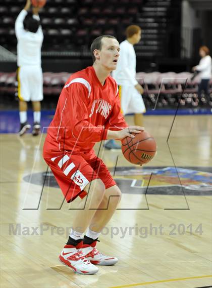 Thumbnail 3 in St. Johns vs. Arizona Lutheran Academy (AIA D4 Semifinal) photogallery.