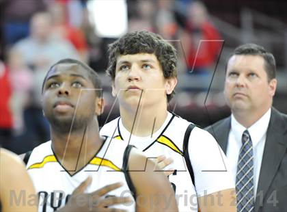 Thumbnail 2 in St. Johns vs. Arizona Lutheran Academy (AIA D4 Semifinal) photogallery.