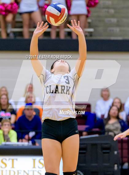 Thumbnail 1 in Clark vs. Smithson Valley (UIL 6A Bi-District Playoffs) photogallery.