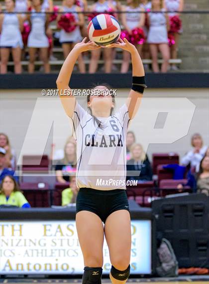 Thumbnail 2 in Clark vs. Smithson Valley (UIL 6A Bi-District Playoffs) photogallery.
