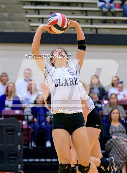 Thumbnail 1 in Clark vs. Smithson Valley (UIL 6A Bi-District Playoffs) photogallery.