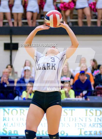 Thumbnail 3 in Clark vs. Smithson Valley (UIL 6A Bi-District Playoffs) photogallery.