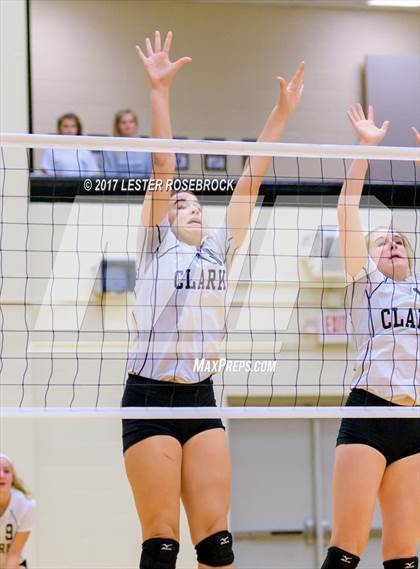 Thumbnail 1 in Clark vs. Smithson Valley (UIL 6A Bi-District Playoffs) photogallery.
