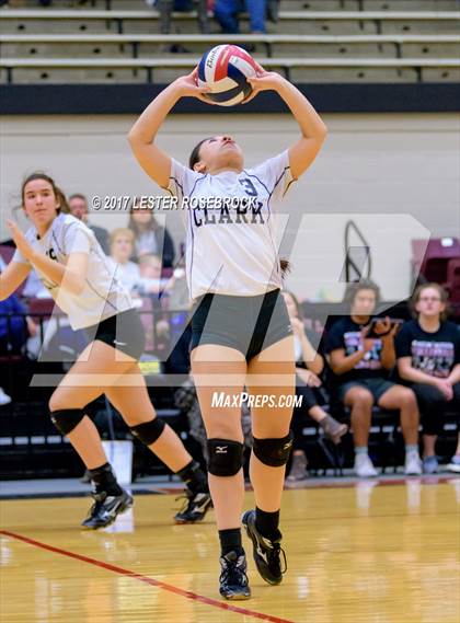 Thumbnail 3 in Clark vs. Smithson Valley (UIL 6A Bi-District Playoffs) photogallery.
