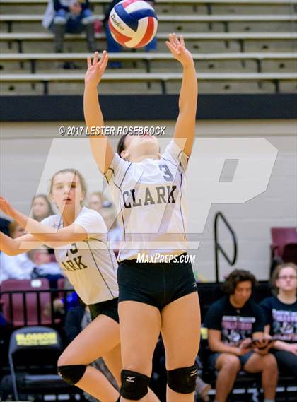 Thumbnail 1 in Clark vs. Smithson Valley (UIL 6A Bi-District Playoffs) photogallery.