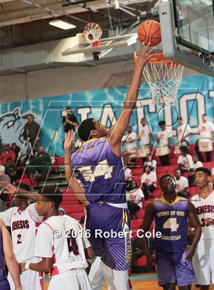 Thumbnail 3 in Genesis Academy vs. Word of God Christian Academy photogallery.