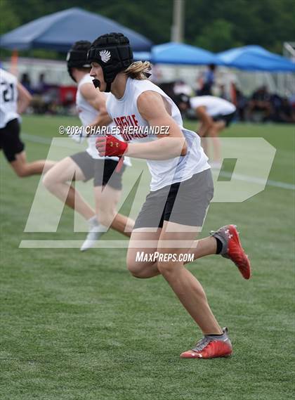 Thumbnail 2 in Argyle vs. Hamshire-Fannett (Texas State 7-on-7 Tournament) photogallery.
