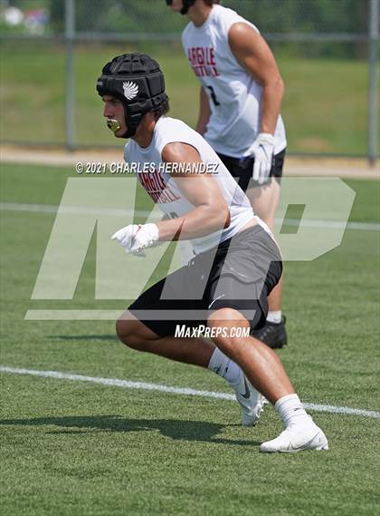 Thumbnail 2 in Argyle vs. Hamshire-Fannett (Texas State 7-on-7 Tournament) photogallery.