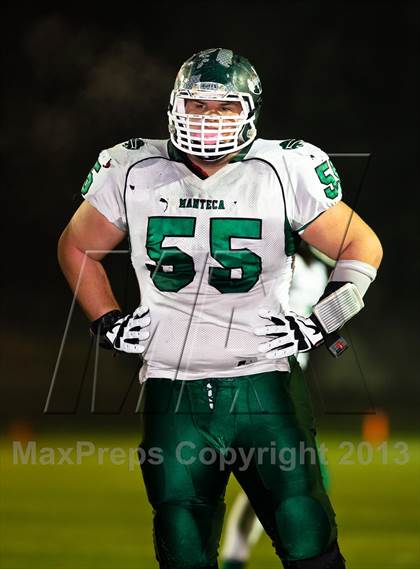 Thumbnail 2 in Manteca vs. Enterprise (CIF NorCal Regional D2 Final) photogallery.