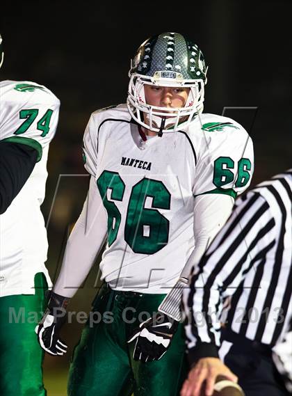 Thumbnail 3 in Manteca vs. Enterprise (CIF NorCal Regional D2 Final) photogallery.
