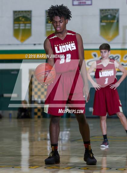 Thumbnail 2 in Hillcrest Christian vs Ambassador  photogallery.