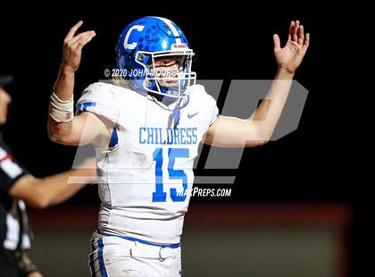 Thumbnail 3 in Crane vs. Childress (UIL 3A Area Playoff) photogallery.