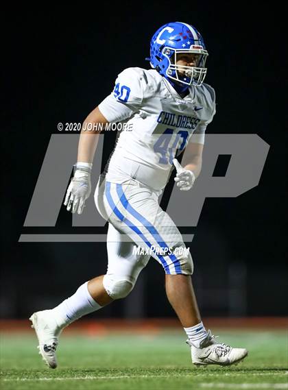 Thumbnail 1 in Crane vs. Childress (UIL 3A Area Playoff) photogallery.