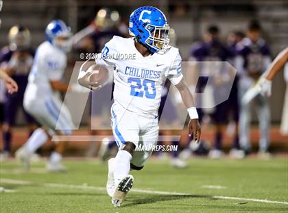 Thumbnail 2 in Crane vs. Childress (UIL 3A Area Playoff) photogallery.