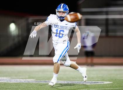 Thumbnail 3 in Crane vs. Childress (UIL 3A Area Playoff) photogallery.