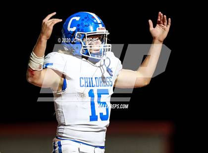 Thumbnail 1 in Crane vs. Childress (UIL 3A Area Playoff) photogallery.