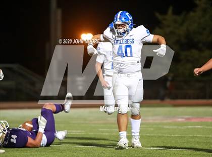 Thumbnail 2 in Crane vs. Childress (UIL 3A Area Playoff) photogallery.