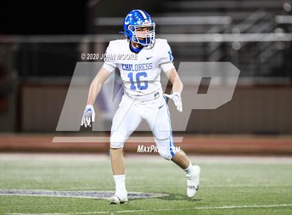Thumbnail 2 in Crane vs. Childress (UIL 3A Area Playoff) photogallery.