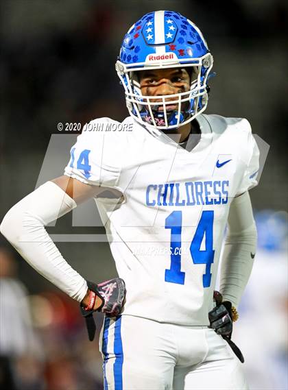 Thumbnail 2 in Crane vs. Childress (UIL 3A Area Playoff) photogallery.