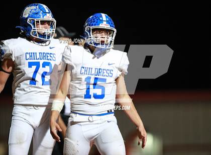 Thumbnail 2 in Crane vs. Childress (UIL 3A Area Playoff) photogallery.